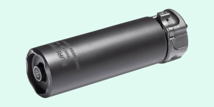 CLEANING SUPPRESSOR WITH ULTRASONIC