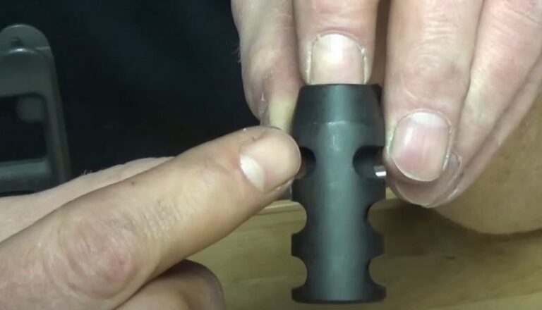 how to install muzzle break