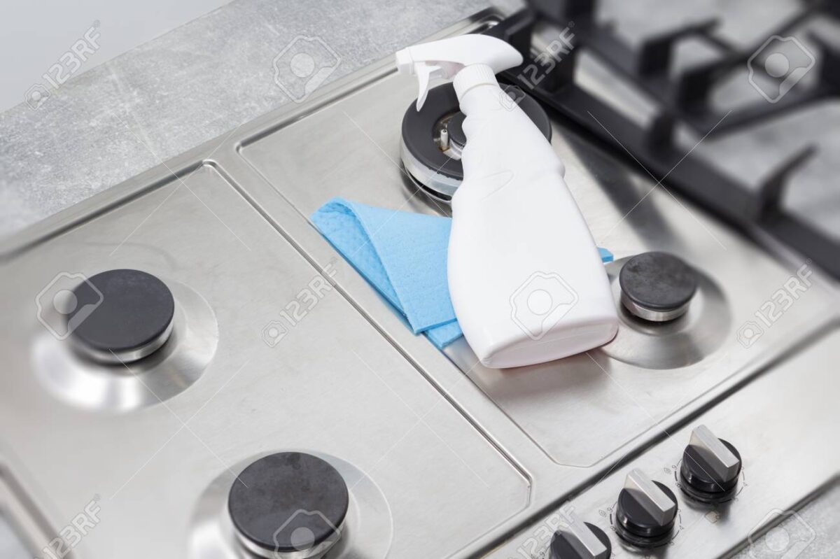 Gas stove cleaning tips