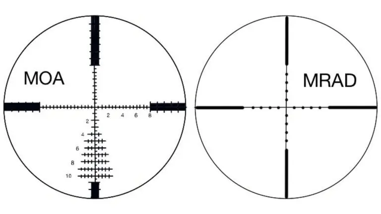 MOA vs Mrad Riflescope – Which One Is Should I Get? - 2023 Guide