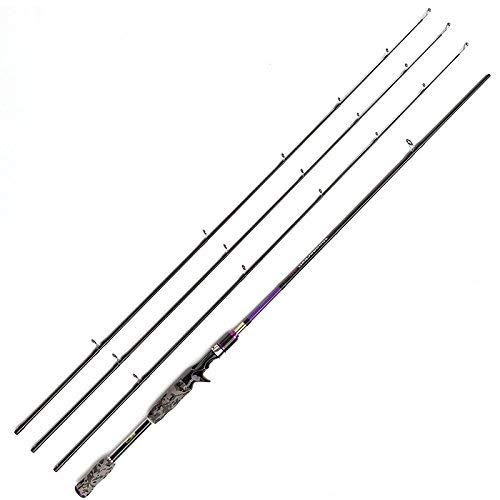 JOHNCOO 7' Carbon Baitcasting Fishing Rod