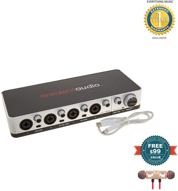 Resident Audio T4 Thunderbolt Audio Interface