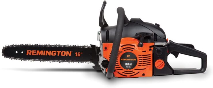 Remington RM4216 16-inch Gas Powered Chainsaw with Carrying Case