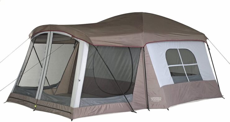 Wenzel Klondike Tent- Cabin Tents With Screened Porch