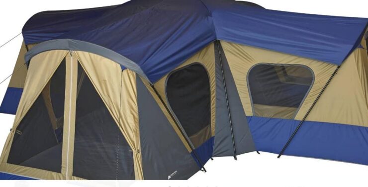 Ozark Trail Base Camp- Tents With Room Dividers