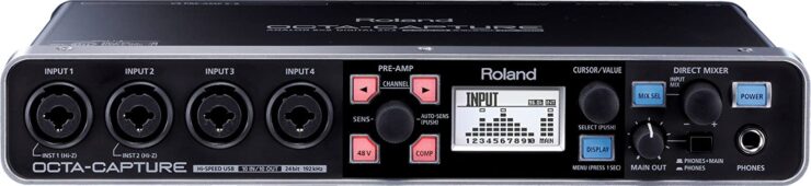 Roland OctaCapture USB 2.0 Audio Interface