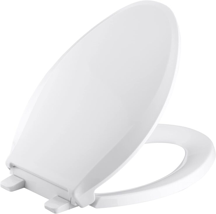 KOHLER K-4636-0 Cachet Elongated – most comfy toilet seat