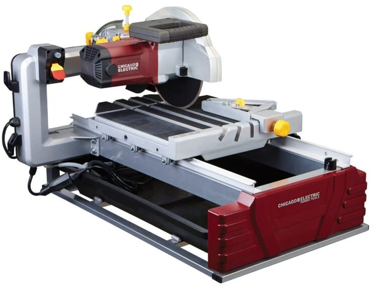 Chicago Electric 10″ Industrial Wet Tile Saw