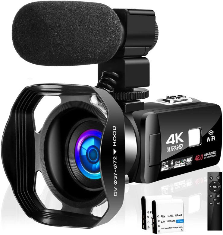 7 Best 4K Camcorder Under 500 2023 - Buying Guide & Reviews