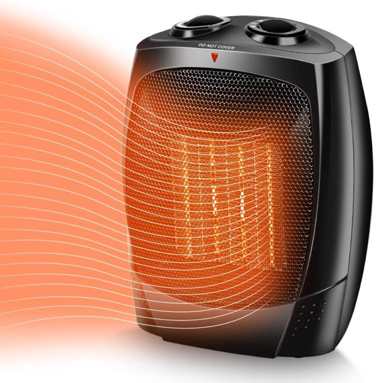 Amazon.com: TRUSTECH Space Heater, 1500W Portable Heater, Up to ...