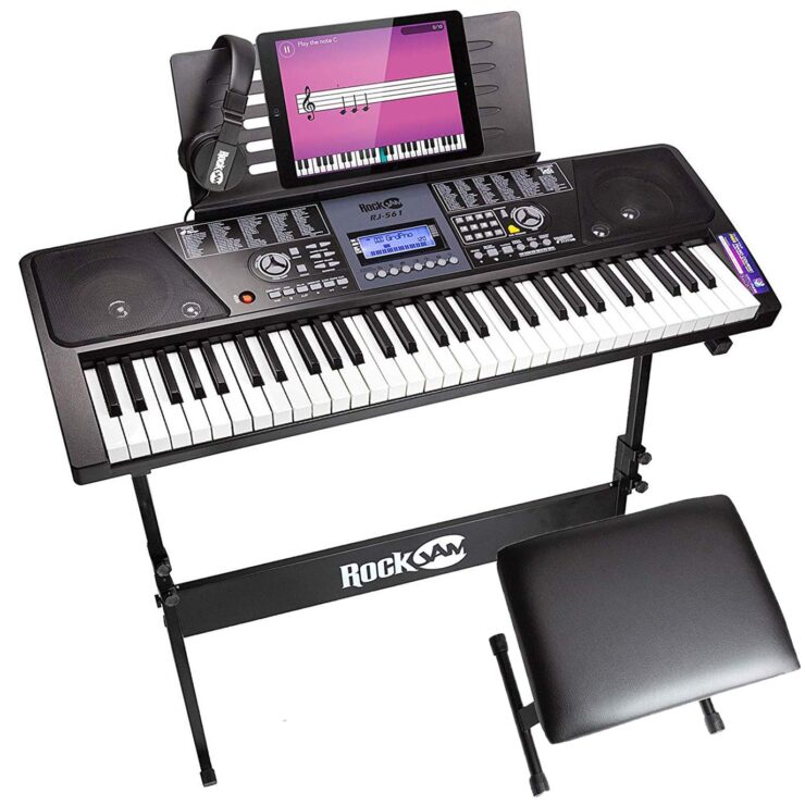 RockJam - RJ561, 61-Key Electronic Keyboard Piano