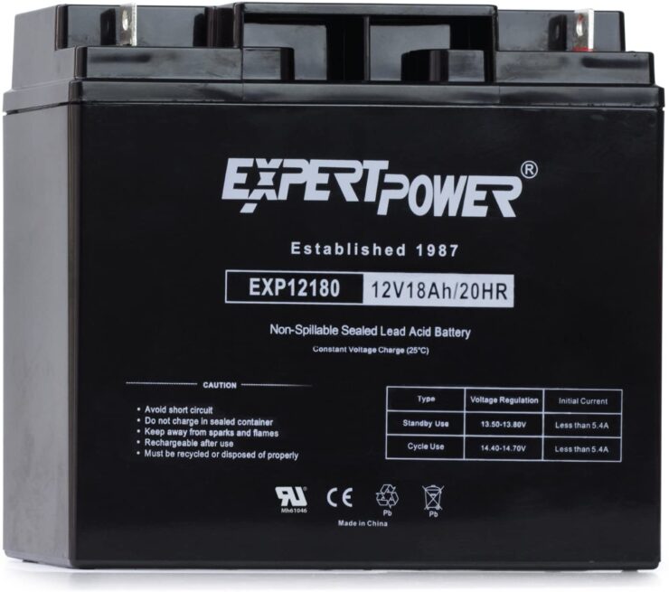 Expert power 12 volt 18ah