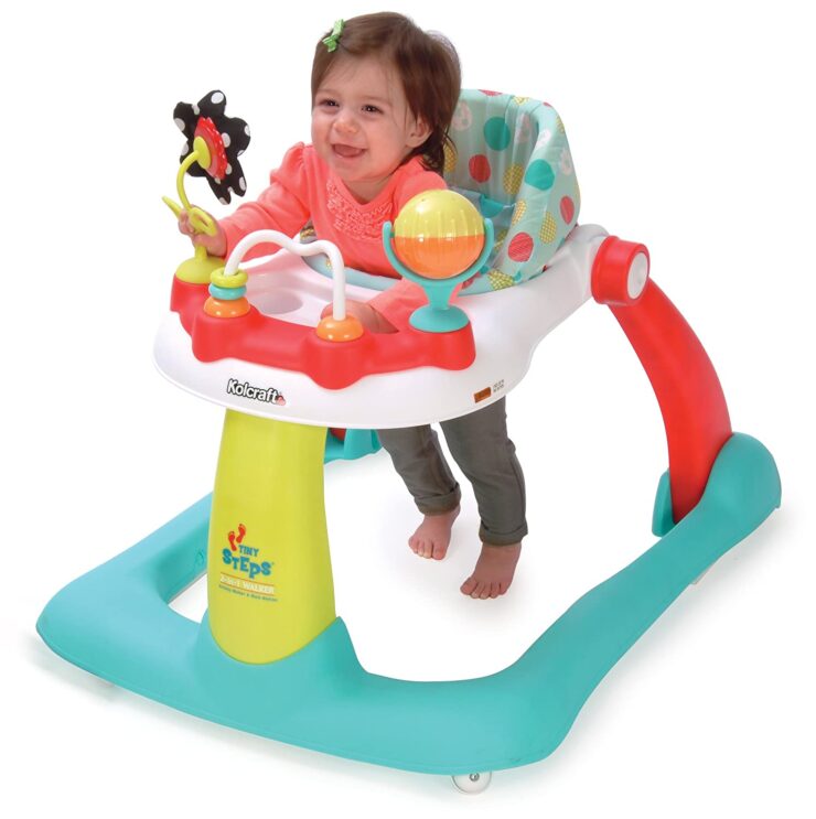 Kolcraft tiny steps 2 in 1 activity walker