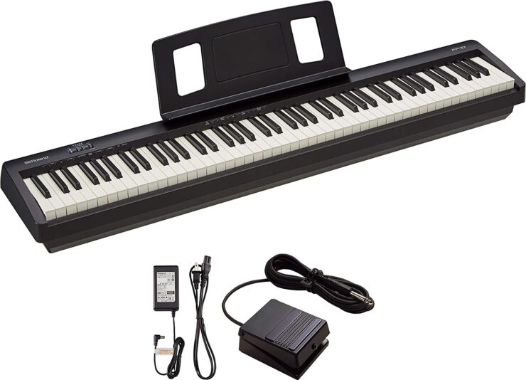 Roland 88-Key Entry-Level Digital Piano, Black (FP-10-BK)