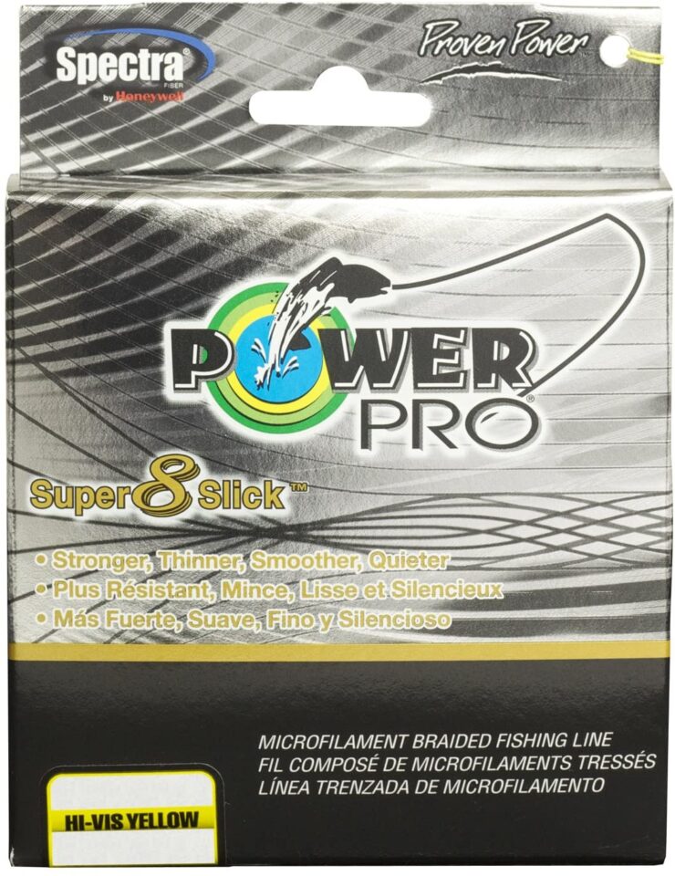 PowerPro Super 8 fishing line for light weight reels