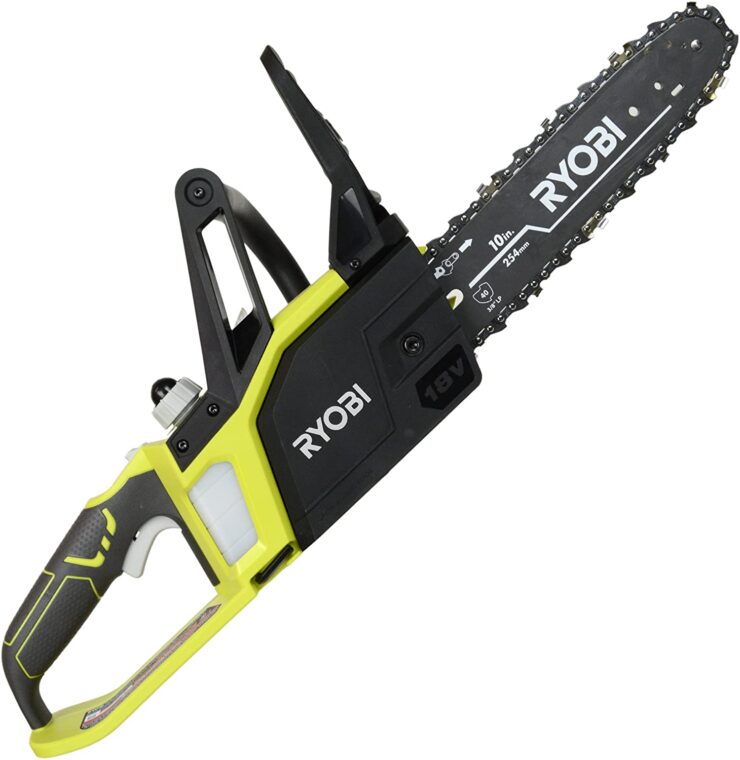 Ryobi P546 10 in. ONE+ 18-Volt Lithium+ Cordless Chainsaw (Tool Only - Battery and Charger NOT Included)