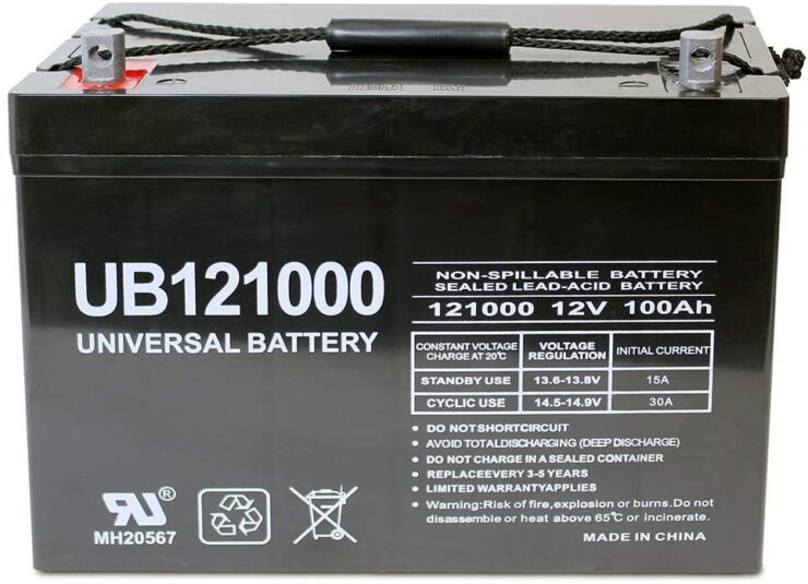 Universal UB121000-45978 12v 100AH