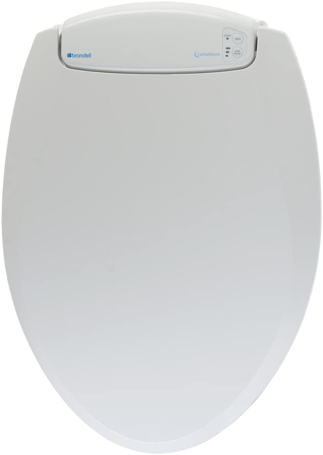 Brondell LumaWarm Heated Nightlight- most comfortable toilet seat ever