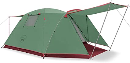 KAZOO Outdoor Camping Tent Durable Waterproof, Family Large Tents ...