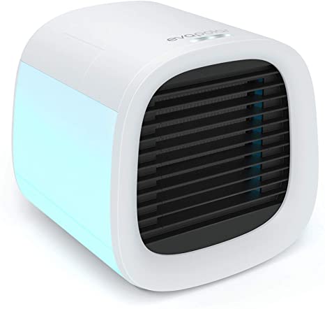 Evapolar evaCHILL Personal Evaporative Air Cooler and Humidifier Portable Air Conditioner Fan, White
