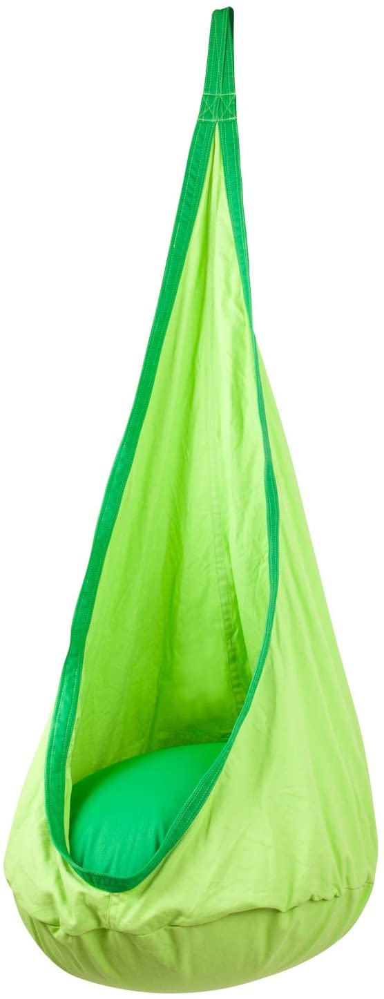 AMAZEYOU Kids Hanging Teepee Tent Style, Swing Hammock Indoor Outdoor Use