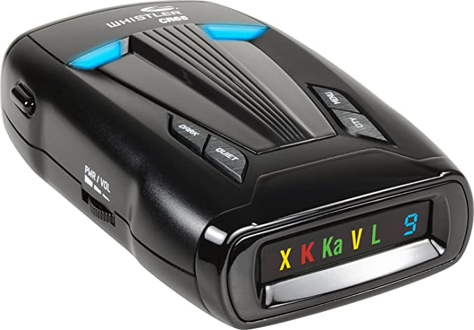 Whistler CR65 Laser Radar Detector: 360 Degree Protection and Tone Alerts