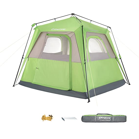 King Camp Canopy Camping Tent- Tall Stand Up Tent