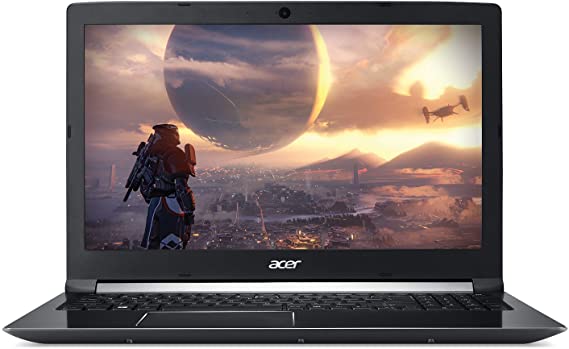 Acer Aspire 7 Casual Gaming Laptop, 15.6&quot; Full HD IPS Display, Intel 6-Core i7-8750H, NVIDIA GeForce GTX 1050Ti 4GB, 8GB DDR4, 128GB SSD + 1TB HDD, Fingerprint Reader, Windows 10 64bit, A715-72G-71CT