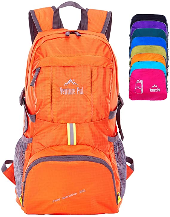 Venture Pal Lightweight Packable Durable Travel Hiking Backpack Daypack