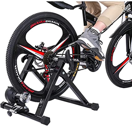 Amazon.com : Eimvano Magnetic Bike Trainer Stand, Portable Indoor ...
