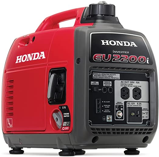 Amazon.com : Honda EU2200i 2200-Watt 120-Volt Super Quiet Portable Inverter Generator : Garden & Outdoor